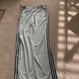 Adidas mens gray sweatpants- size medium